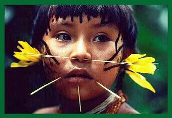 Amazon native child